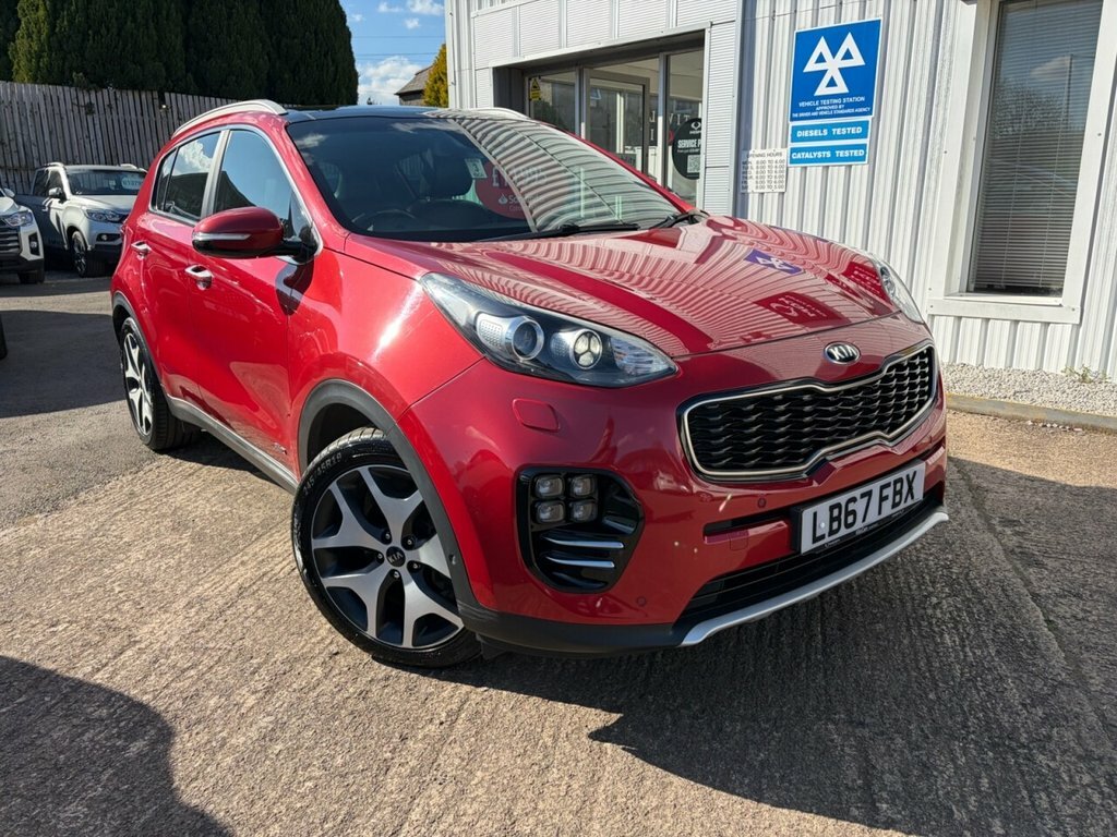 Kia Sportage 2L Gt-line S Red