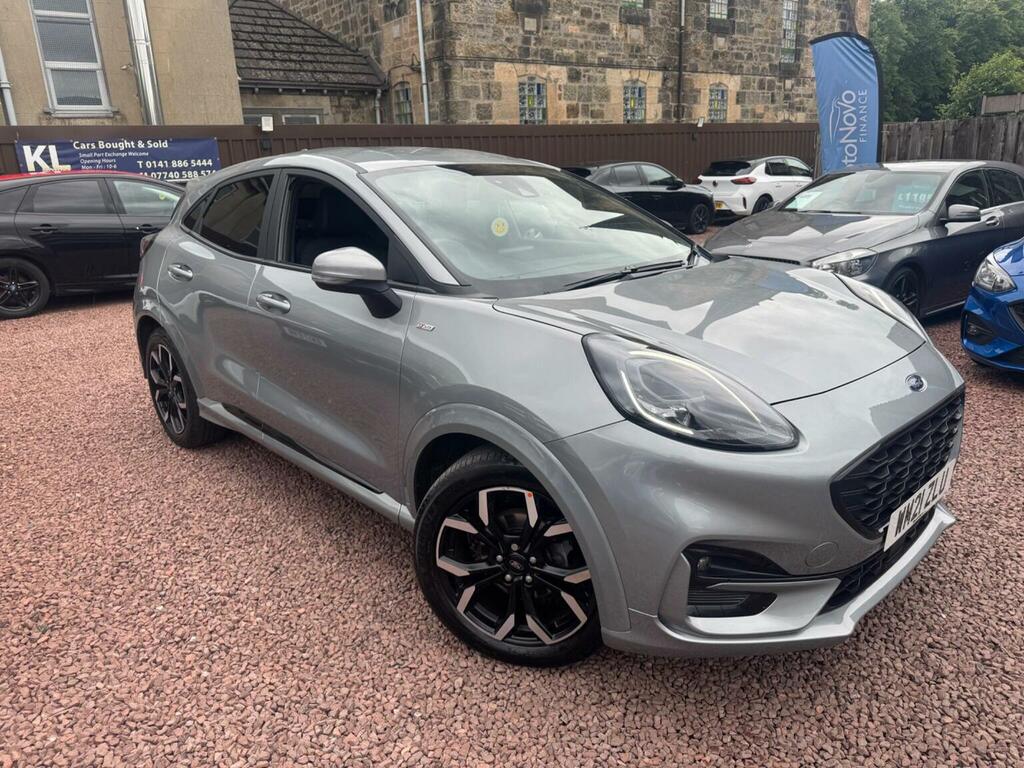 Ford Puma Suv 1.0T Ecoboost Mhev St-line X Euro 6 Ss WM21ZLU Silver #5