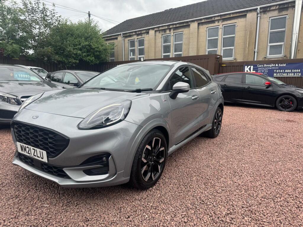 Ford Puma Suv 1.0T Ecoboost Mhev St-line X Euro 6 Ss WM21ZLU Silver #3