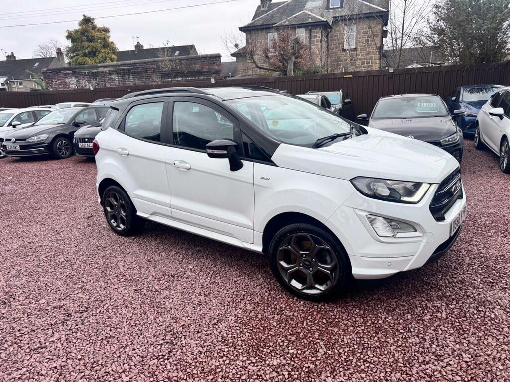 Ford Ecosport Suv 1.0T Ecoboost St-line Euro 6 Ss 20186 DS68YYP White #5
