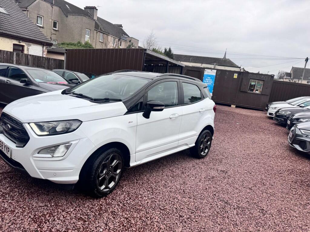 Ford Ecosport Suv 1.0T Ecoboost St-line Euro 6 Ss 20186 DS68YYP White #6