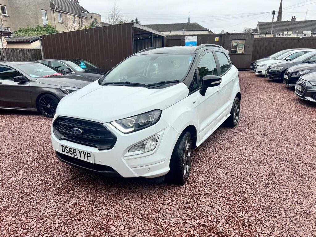Ford Ecosport Suv 1.0T Ecoboost St-line Euro 6 Ss 20186 DS68YYP White #3