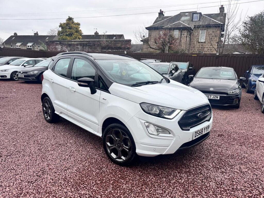 Ford Ecosport Suv 1.0T Ecoboost St-line Euro 6 Ss 20186 White