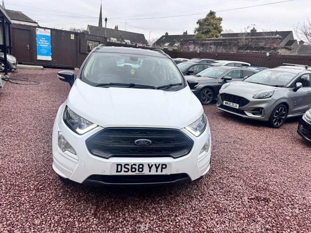 Ford Ecosport Suv 1.0T Ecoboost St-line Euro 6 Ss 20186 DS68YYP White #2