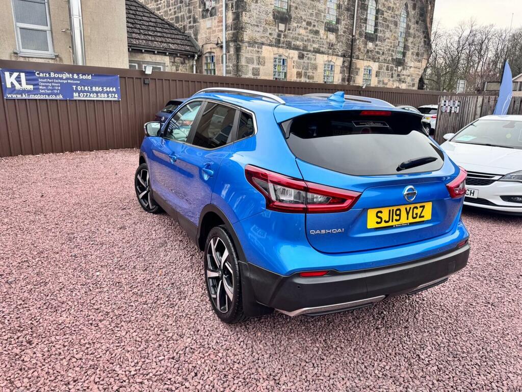 Nissan Qashqai Suv 1.3 Dig-t Tekna Euro 6 Ss 201919 SJ19YGZ Blue #4