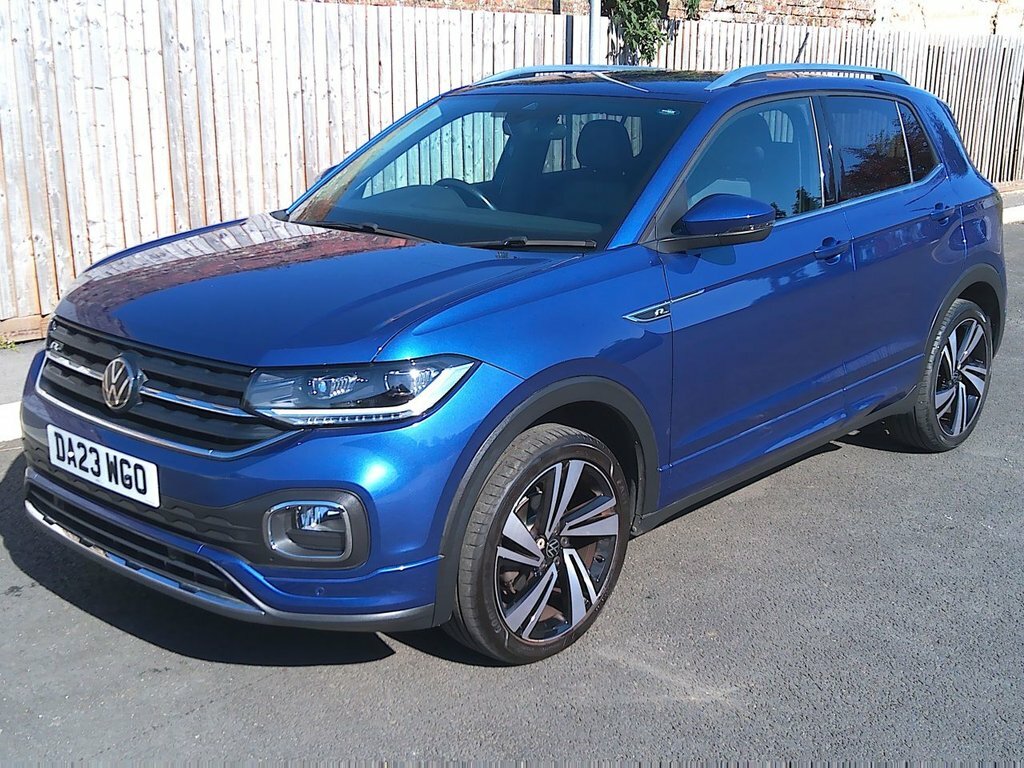 Volkswagen T-Cross 1L R-line DA23WGO Blue #4