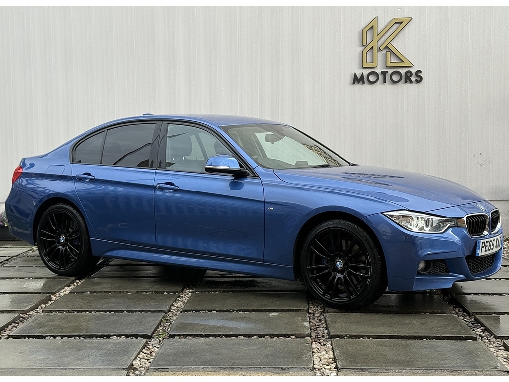 BMW 3 Series 2.0 320D M Sport Saloon Xdrive Eur Blue