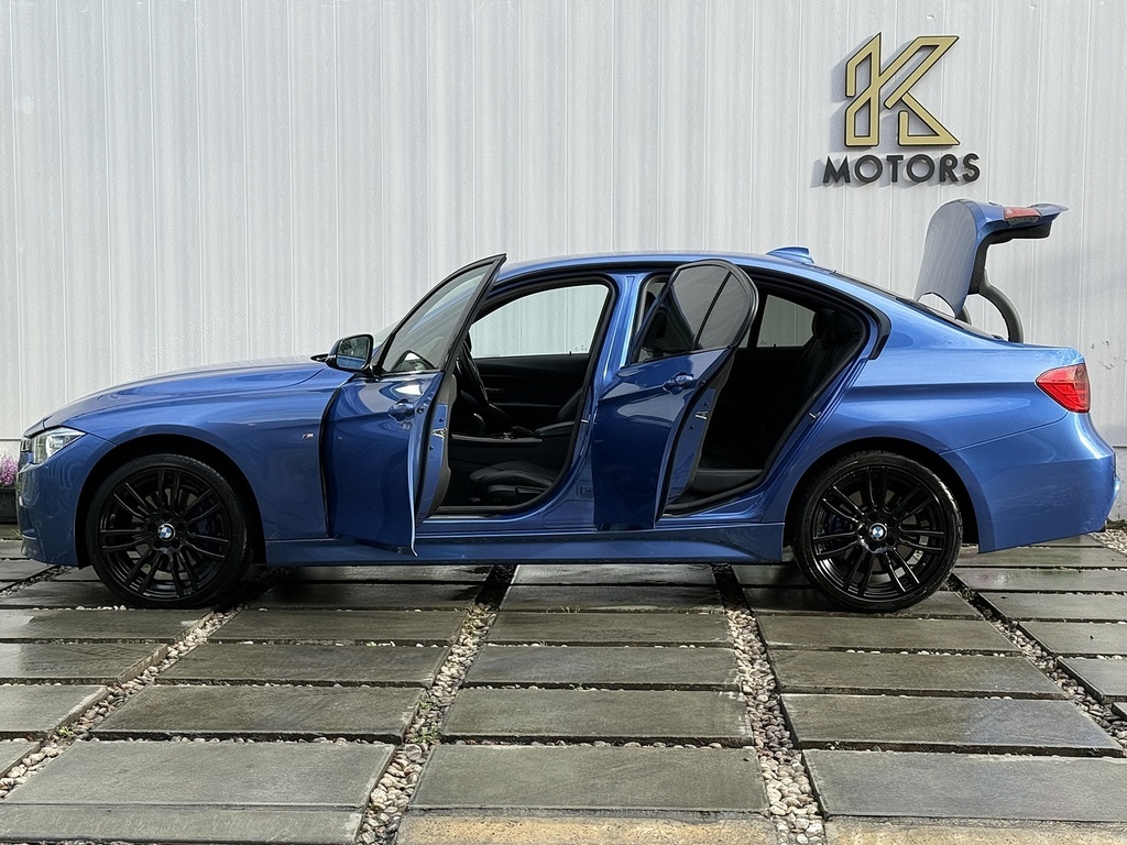 BMW 3 Series 2.0 320D M Sport Saloon Xdrive Eur PE65XAB Blue #6