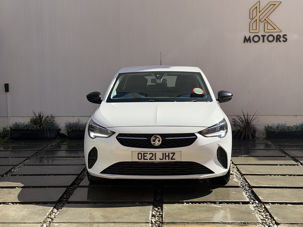 Vauxhall Corsa 1.2 Se Hatchback Euro 6 75 Ps OE21JHZ White #2