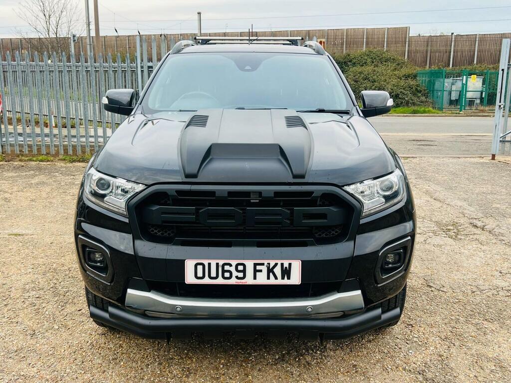 Ford Ranger Pickup 2.0 Ecoblue Wildtrak 4Wd Euro 6 Ss OU69FKW Black #6