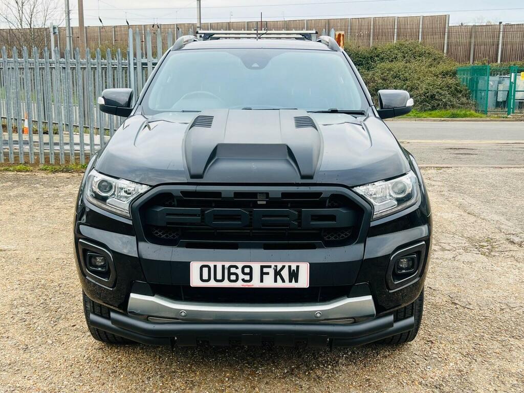 Ford Ranger Pickup 2.0 Ecoblue Wildtrak 4Wd Euro 6 Ss OU69FKW Black #2