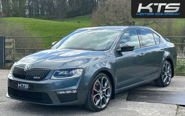 Skoda Octavia Tfsi Vrs Hatchback Grey #3