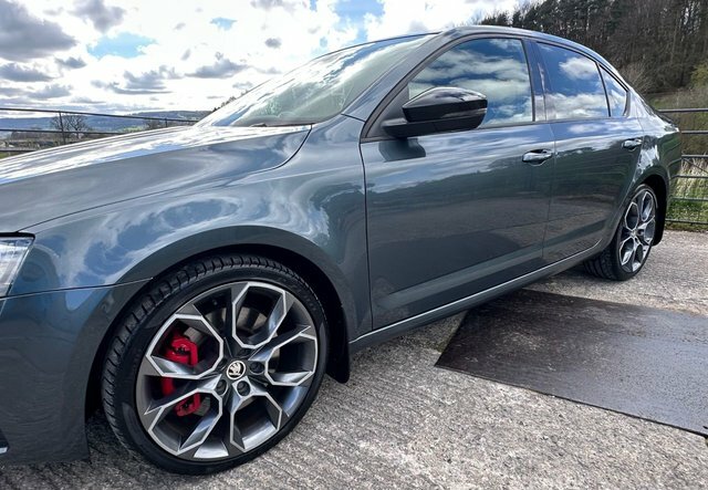 Skoda Octavia Tfsi Vrs Hatchback Grey #6
