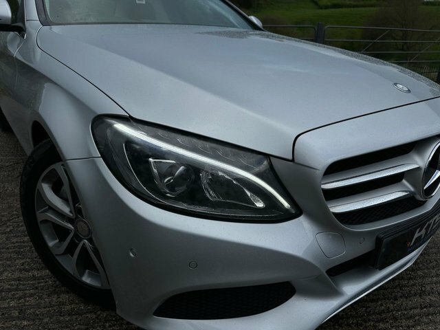 Mercedes-Benz C Class C220d Sport Premium Saloon DU66GFX Silver #5