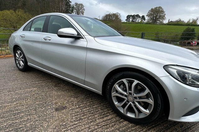 Mercedes-Benz C Class C220d Sport Premium Saloon DU66GFX Silver #6