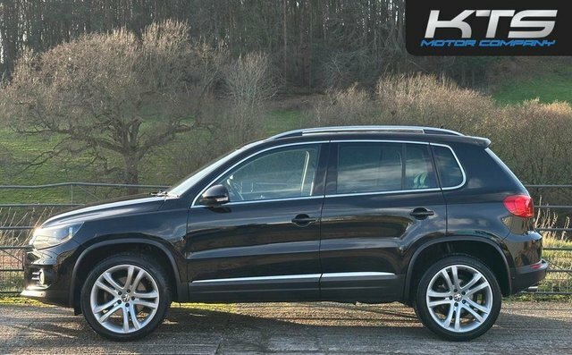 Volkswagen Tiguan Tdi Bluemotion Tech Sport Black #5