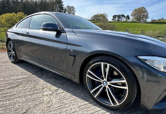 BMW 4 Series Gran Coupe 420D M Sport Coupe Grey #5