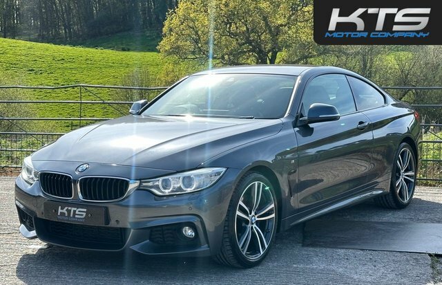 BMW 4 Series Gran Coupe 420D M Sport Coupe Grey #3