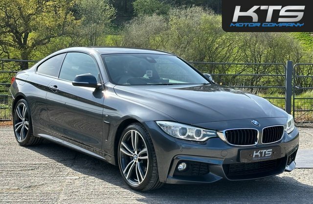 BMW 4 Series Gran Coupe 420D M Sport Coupe Grey #4