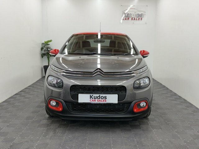 Citroen C3 1.2 Puretech Flair Nav Edition Hatchback Petro CE68CUK Grey #2