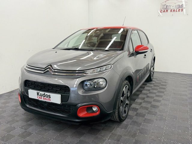 Citroen C3 1.2 Puretech Flair Nav Edition Hatchback Petro CE68CUK Grey #3