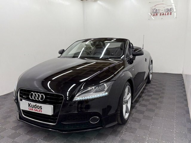 Audi TT 2.0 Tfsi S Line Roadster S Tronic Quatt CA12WPM Black #5