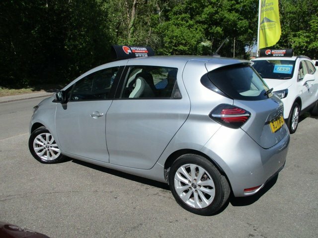 Renault Zoe 2021 R135 Ev50 52Kwh Iconic Hatchback RJ71AFZ Grey #6