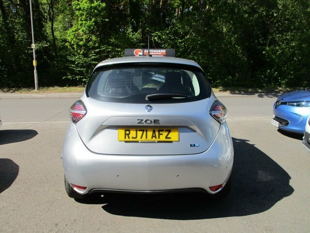 Renault Zoe 2021 R135 Ev50 52Kwh Iconic Hatchback RJ71AFZ Grey #3