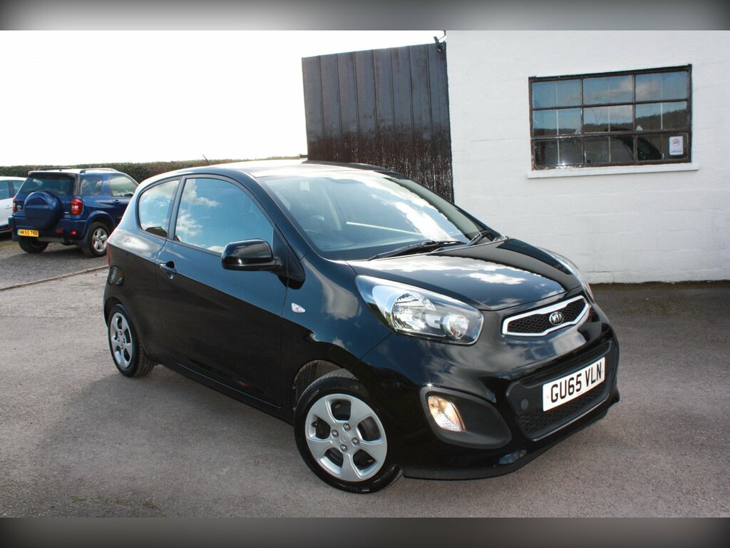 Kia Picanto 1.0 1 Hatchback Euro 5 68 Bhp GU65VLN Black #3