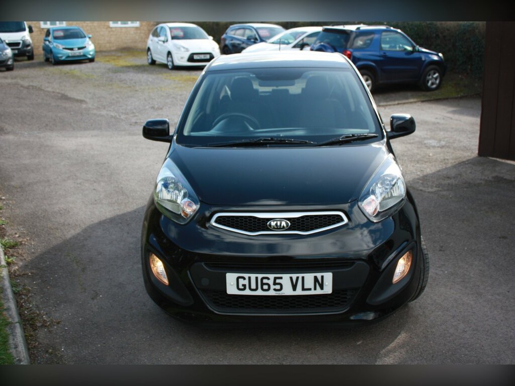Kia Picanto 1.0 1 Hatchback Euro 5 68 Bhp GU65VLN Black #2