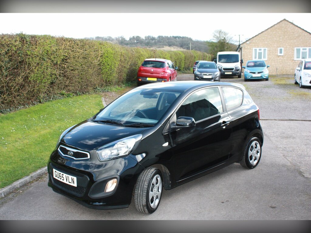 Kia Picanto 1.0 1 Hatchback Euro 5 68 Bhp Black