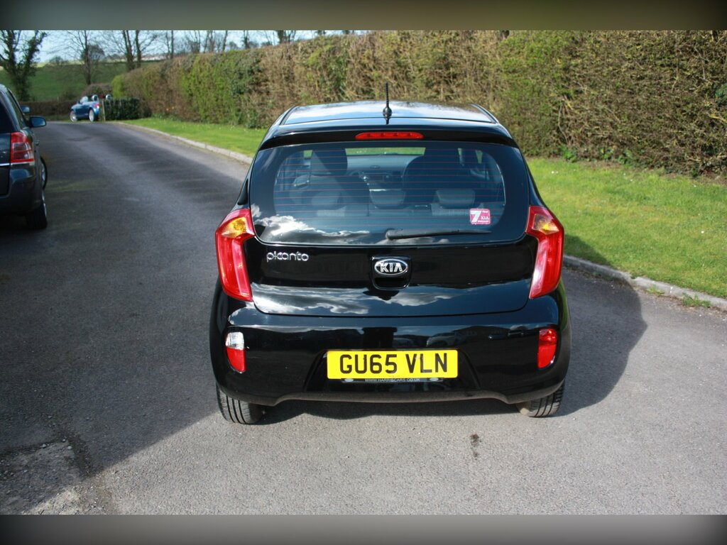 Kia Picanto 1.0 1 Hatchback Euro 5 68 Bhp GU65VLN Black #6