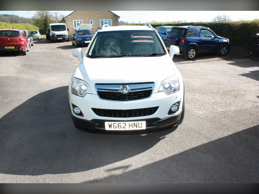 Vauxhall Antara 2.2 Cdti Se Suv 4Wd Euro 5 Snav WG62HNU White #2