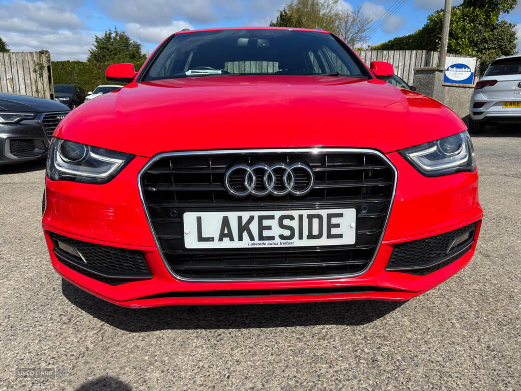 Audi A4 2.0 Tdi 150 S Line Multitronic GM15JDX Red #5