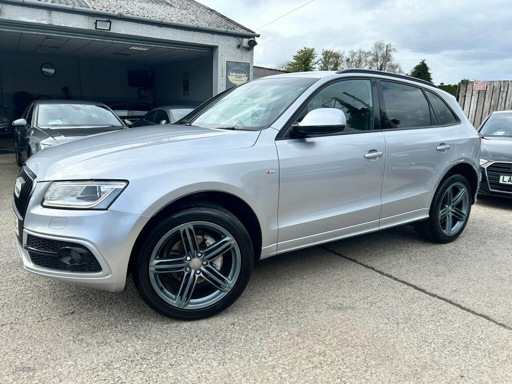 Audi Q5 2.0 Tdi 150 Quattro S Line Plus Silver