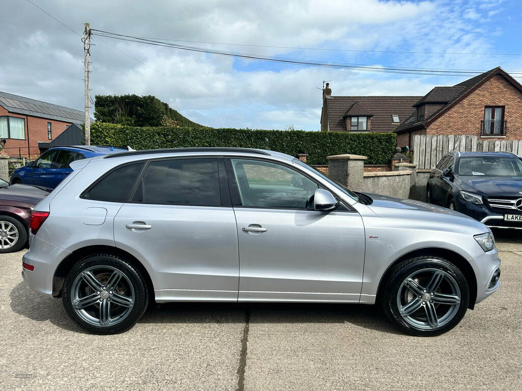 Audi Q5 2.0 Tdi 150 Quattro S Line Plus WN66XYK Silver #6