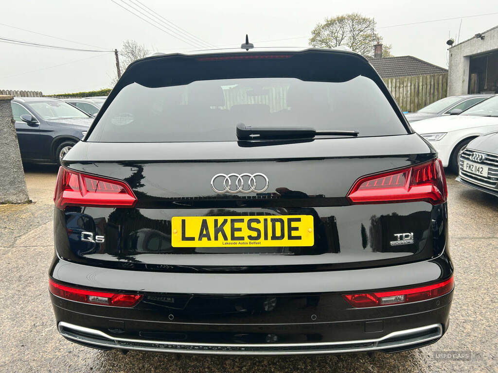 Audi Q5 2.0 Tdi Quattro S Line S Tronic NK18LTT Black #4