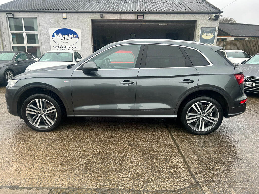 Audi Q5 2.0 Tdi Quattro S Line S Tronic XGZ4583 Grey #2