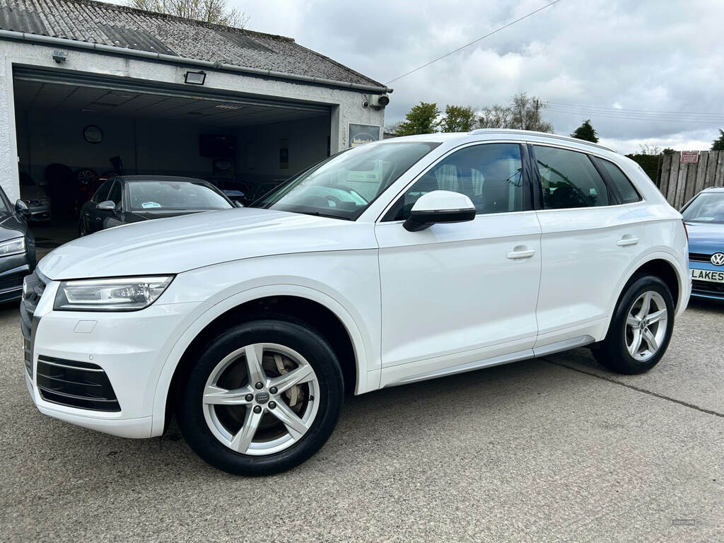 Audi Q5 40 Tdi Quattro Sport S Tronic White