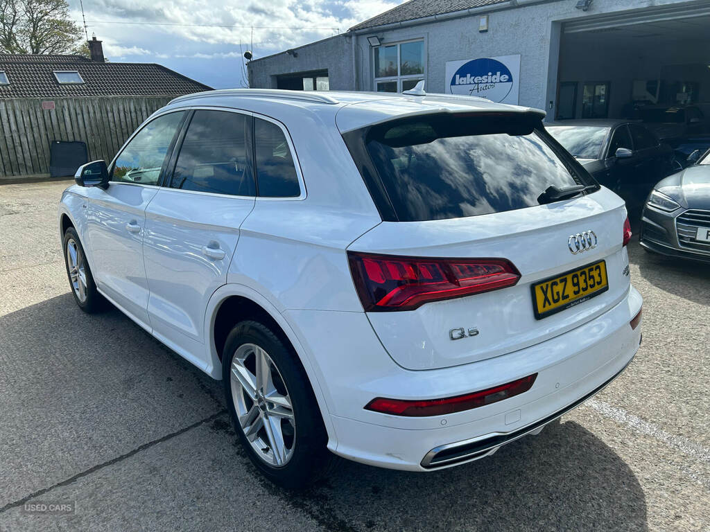 Audi Q5 40 Tdi Quattro S Line S Tronic XGZ9353 White #3