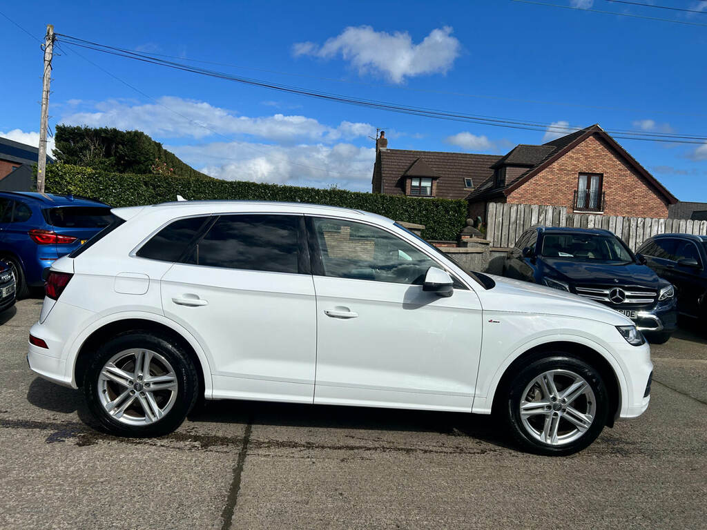 Audi Q5 40 Tdi Quattro S Line S Tronic XGZ9353 White #6