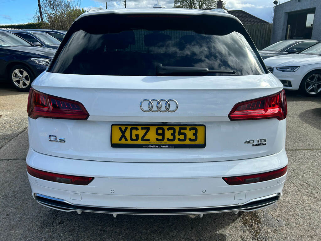 Audi Q5 40 Tdi Quattro S Line S Tronic XGZ9353 White #4