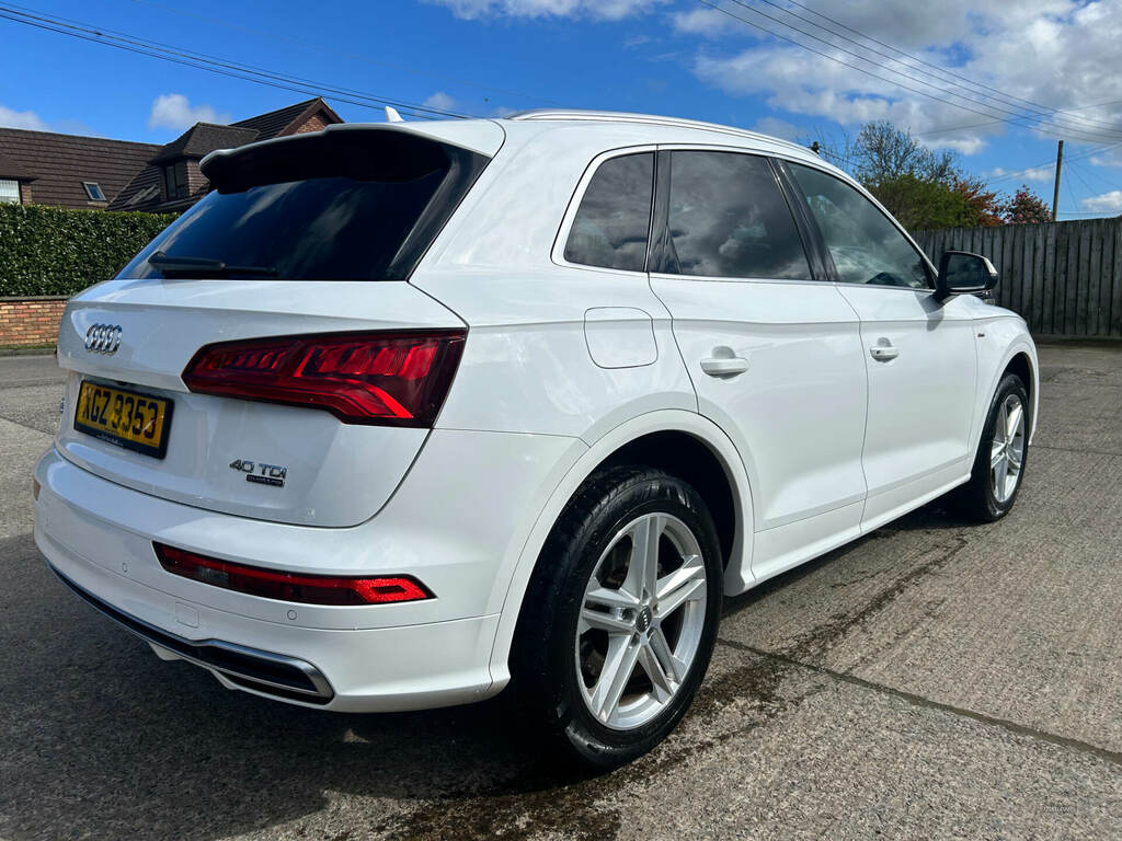 Audi Q5 40 Tdi Quattro S Line S Tronic XGZ9353 White #5