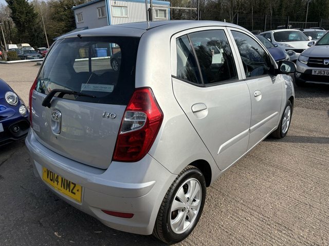 Hyundai I10 1.2 Active Hatchback Euro 5 85 VO14NMZ Silver #4