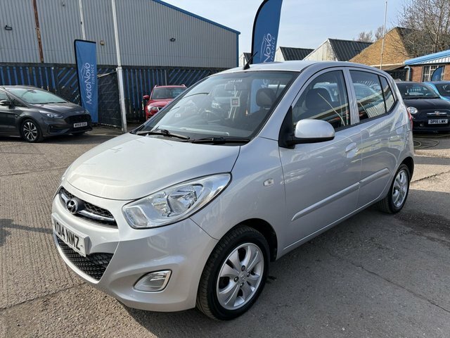 Hyundai I10 1.2 Active Hatchback Euro 5 85 VO14NMZ Silver #2