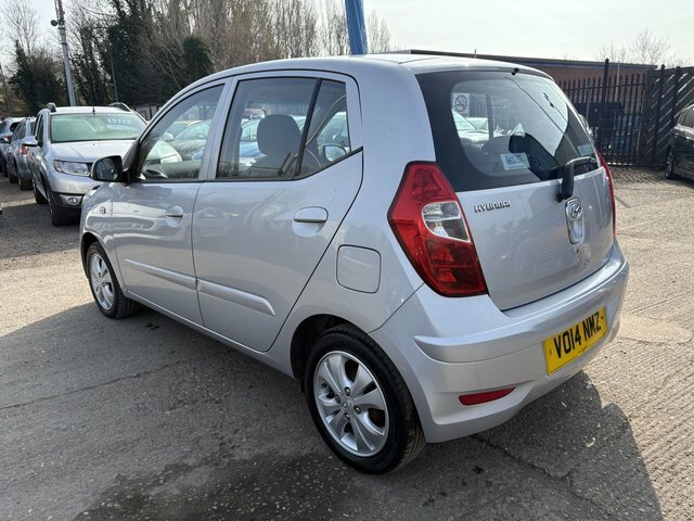 Hyundai I10 1.2 Active Hatchback Euro 5 85 VO14NMZ Silver #3