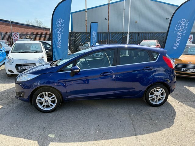 Ford Fiesta 1.25 Zetec Hatchback Euro 6 82 EF15UHC Blue #6