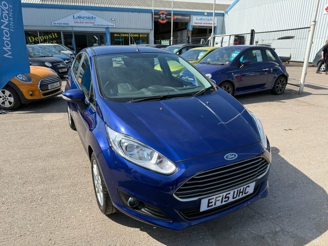 Ford Fiesta 1.25 Zetec Hatchback Euro 6 82 Blue