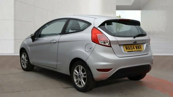 Ford Fiesta 1.25 Zetec Hatchback Euro 5 82 MA64WWR Silver #3