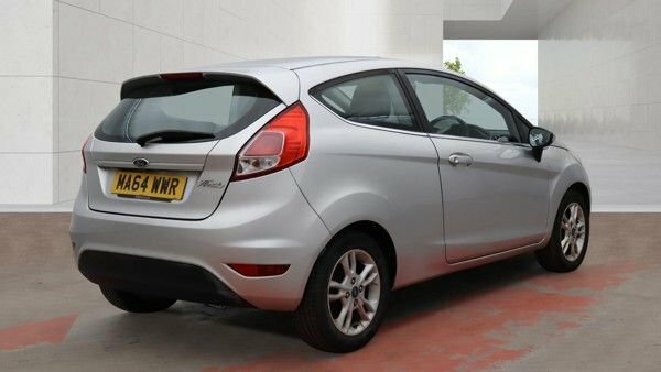 Ford Fiesta 1.25 Zetec Hatchback Euro 5 82 MA64WWR Silver #4